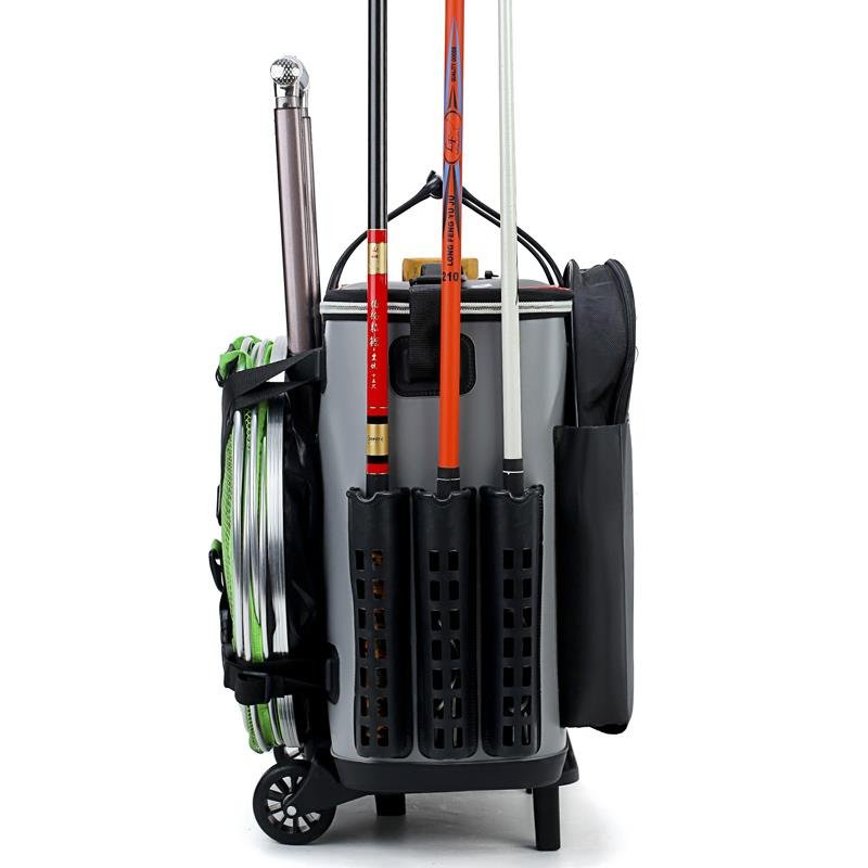 Fish drums and fish drums with thick, multifunctional, double-backed fish drums and tanked fishing gear